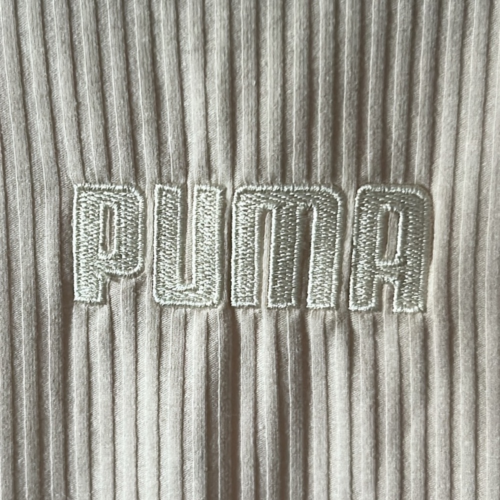 Puma | baby pink ribbed sleeveless workout‎ tank-top Size XL - Picture 3 of 10